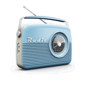 Portable Radio AM FM, Vintage Retro Radio
