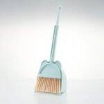 Kids Broom & Dustpan, Colorful Cleaning Toy Set, Child-Safe Housework Tools, Rotating 180° Broom, Built-In Comb Dustpan, Encourages Responsibility, Fun Learning Gift