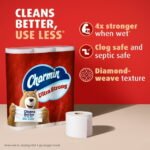 Charmin Ultra Strong Toilet Paper 24 Mega XL Rolls, 330 Sheets Per Roll - Image 2