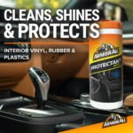Armor All Car Interior Protectant Car Cleaning Wipes, 60 Count - Image 2