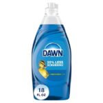 Dawn Ultra Liquid Dish Soap, Dishwashing Liquid, Grease Removal, Original, 18oz