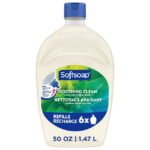 Softsoap Soothing Clean Liquid Hand Soap, Aloe Vera Fresh Scent, 50 fl oz