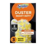 Swiffer Dusters Heavy Duty Multi-Surface Duster Refills for Cleaning, Unscented, 3 Count