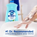 Dial Antibacterial Defense Spring Water Liquid Hand Soap Refill, 52 fl oz - Image 3