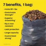 Glad, ForceFlex, Large Trash, Drawstring Bag, Heavy Duty, 30 gallon, 50ct - Image 2