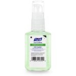PURELL® Advanced Hand Sanitizer Energizing Mint, Infused with Essential Oils, 2 oz Pump Bottle - Image 2