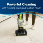 BISSELL PowerForce Compact Turbo, Bagless, Upright Vacuum, Powerful Suction, East Empty Dirt Tank, Lightweight, High Reach Wand, 2690, Green & Black - Image 2